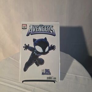 Avengers #15 (2024) 1st Print – Skottie Young BIG MARVELS Black Panther Variant‎